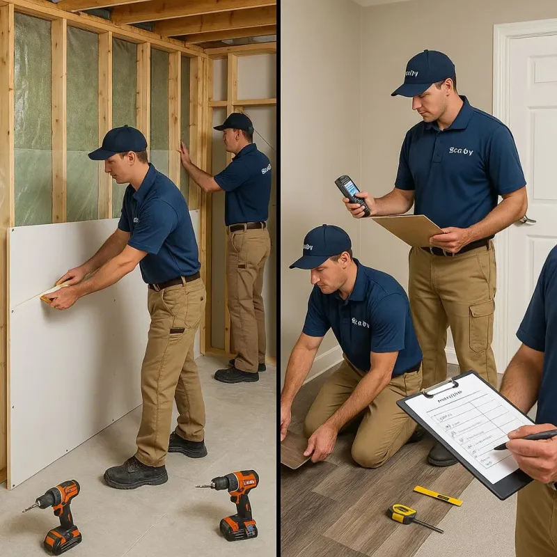 Repairs and Reconstruction process in Buhl, ID
